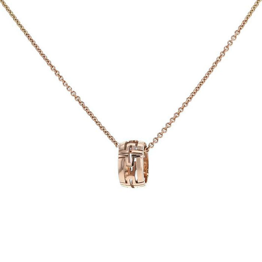 [Vera]PARENTESI NECKLACE PINK GOLD