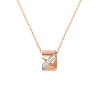 [Vera Jewelry]LIENS EVIDENCE DIAMOND NECKLACE