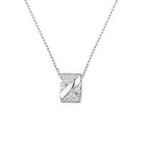 [Vera Jewelry]LIENS EVIDENCE DIAMOND PAVED NECKLACE