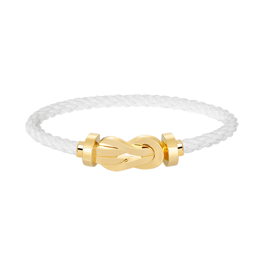 [Vera  Jewelry]CHANCE LARGE 8 FIGURE BUCKLE NO DIAMOND BRACELET GOLD
