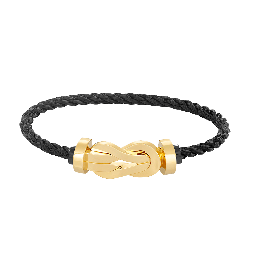 [Vera Jewelry]CHANCE LARGE 8 FIGURE BUCKLE NO DIAMOND BRACELET GOLD