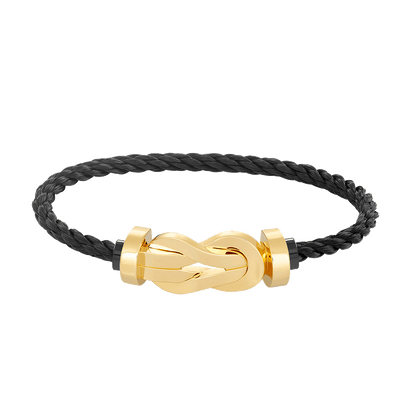 [Vera Jewelry]CHANCE LARGE 8 FIGURE BUCKLE NO DIAMOND BRACELET GOLD