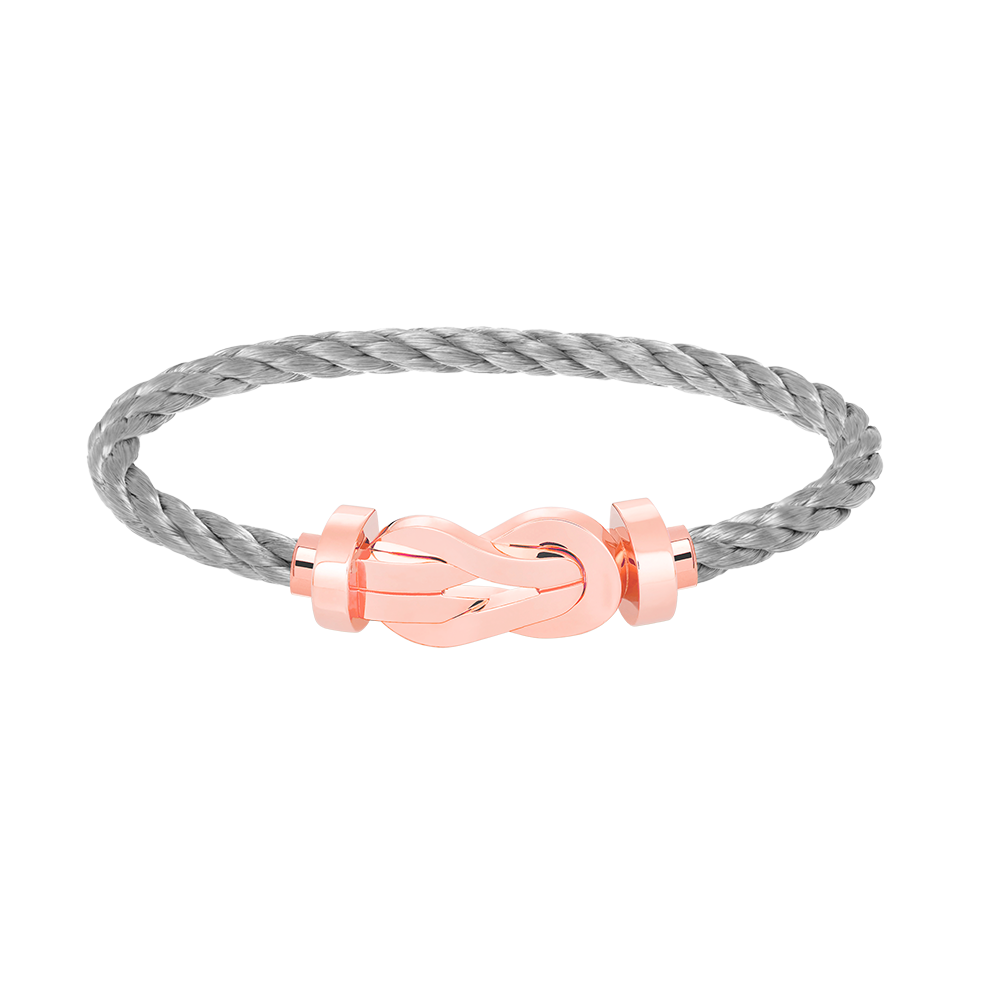 [Vera  Jewelry]CHANCE LARGE 8 FIGURE BUCKLE NO DIAMOND BRACELET ROSE GOLD