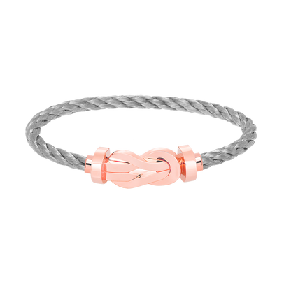 [Vera Jewelry]CHANCE LARGE 8 FIGURE BUCKLE NO DIAMOND BRACELET ROSE GOLD