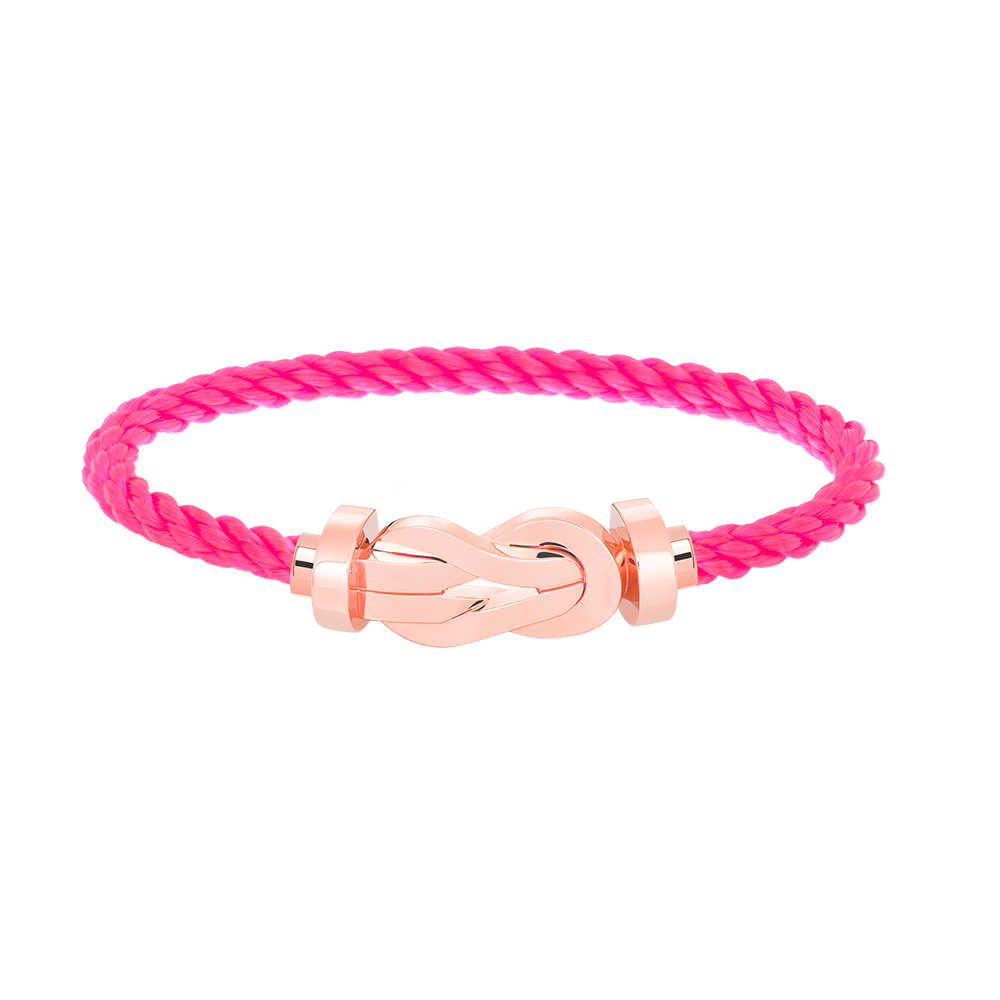[Vera  Jewelry]CHANCE LARGE 8 FIGURE BUCKLE NO DIAMOND BRACELET ROSE GOLD