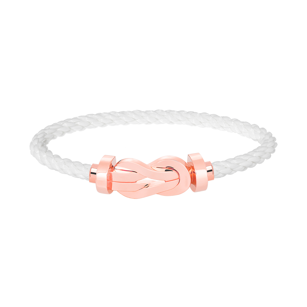 [Vera Jewelry]CHANCE LARGE 8 FIGURE BUCKLE NO DIAMOND BRACELET ROSE GOLD