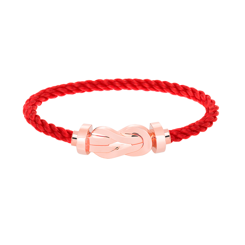 [Vera Jewelry]CHANCE LARGE 8 FIGURE BUCKLE NO DIAMOND BRACELET ROSE GOLD