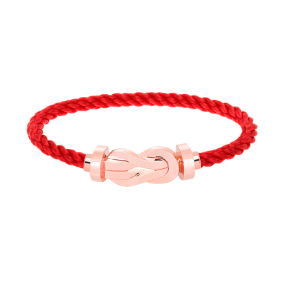 [Vera Jewelry]CHANCE LARGE 8 FIGURE BUCKLE NO DIAMOND BRACELET ROSE GOLD