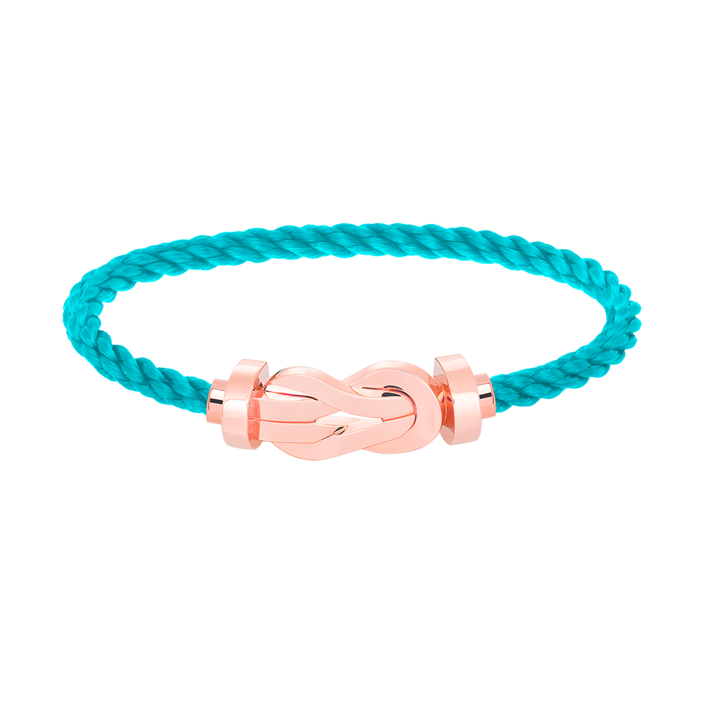 [Vera Jewelry]CHANCE LARGE 8 FIGURE BUCKLE NO DIAMOND BRACELET ROSE GOLD