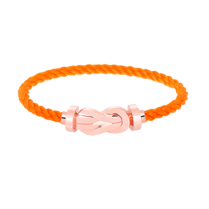 [Vera Jewelry]CHANCE LARGE 8 FIGURE BUCKLE NO DIAMOND BRACELET ROSE GOLD