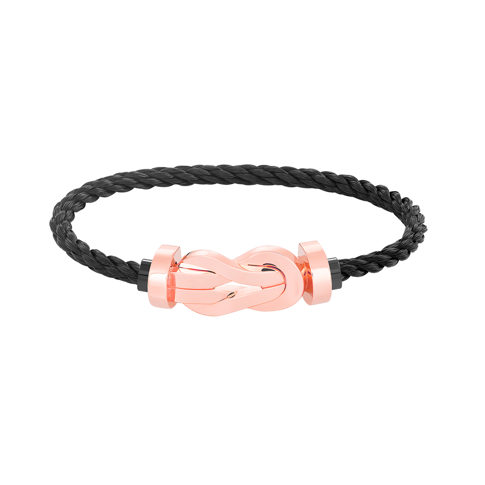 [Vera  Jewelry]CHANCE LARGE 8 FIGURE BUCKLE NO DIAMOND BRACELET ROSE GOLD