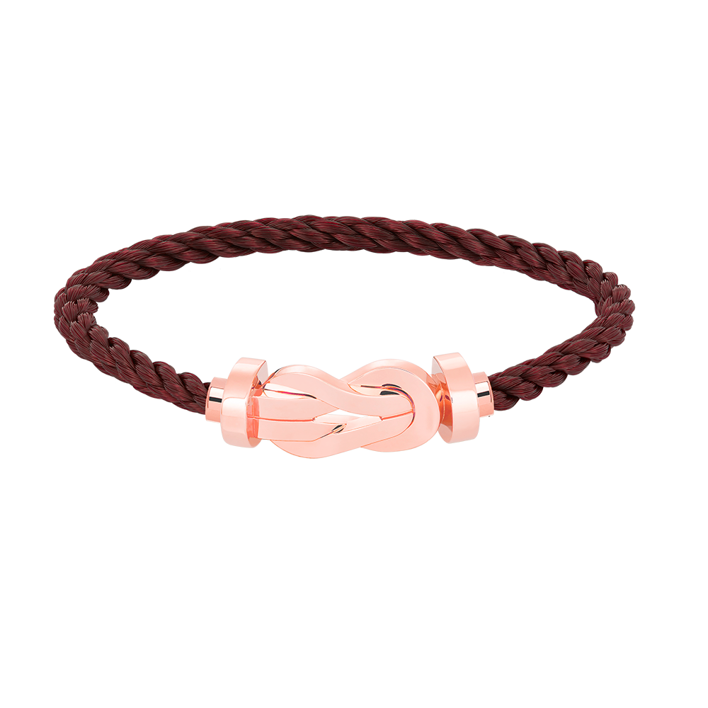 [Vera  Jewelry]CHANCE LARGE 8 FIGURE BUCKLE NO DIAMOND BRACELET ROSE GOLD