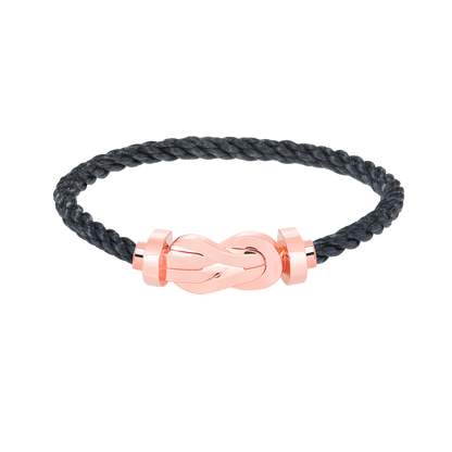 [Vera Jewelry]CHANCE LARGE 8 FIGURE BUCKLE NO DIAMOND BRACELET ROSE GOLD