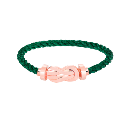 [Vera Jewelry]CHANCE LARGE 8 FIGURE BUCKLE NO DIAMOND BRACELET ROSE GOLD