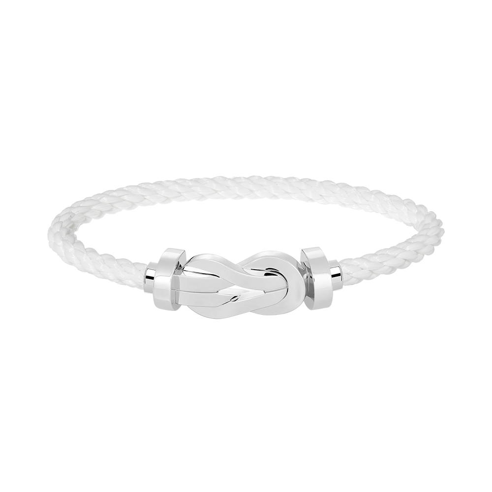 [Vera Jewelry]CHANCE LARGE 8 FIGURE BUCKLE NO DIAMOND BRACELET SILVER