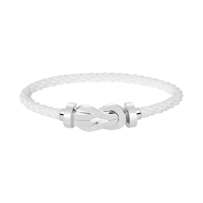 [Vera Jewelry]CHANCE LARGE 8 FIGURE BUCKLE NO DIAMOND BRACELET SILVER