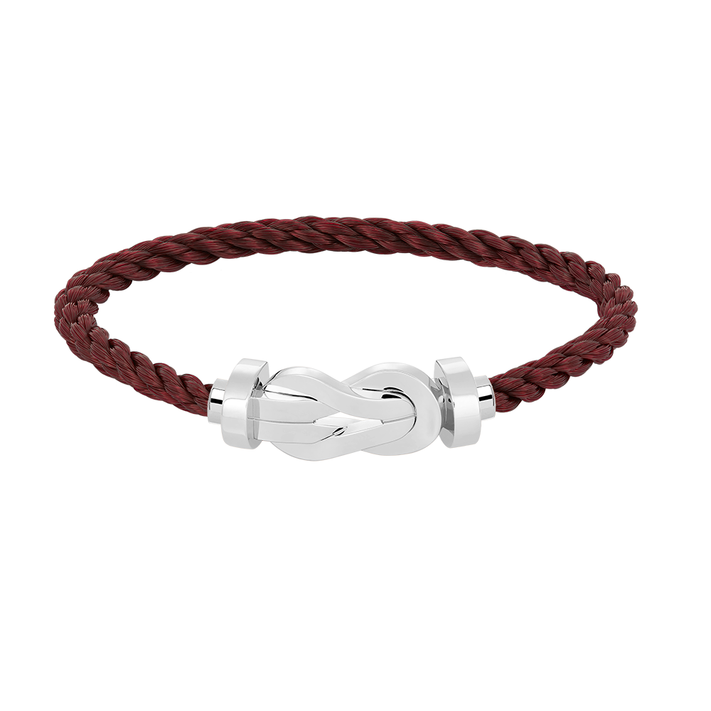 [Vera  Jewelry]CHANCE LARGE 8 FIGURE BUCKLE NO DIAMOND BRACELET SILVER