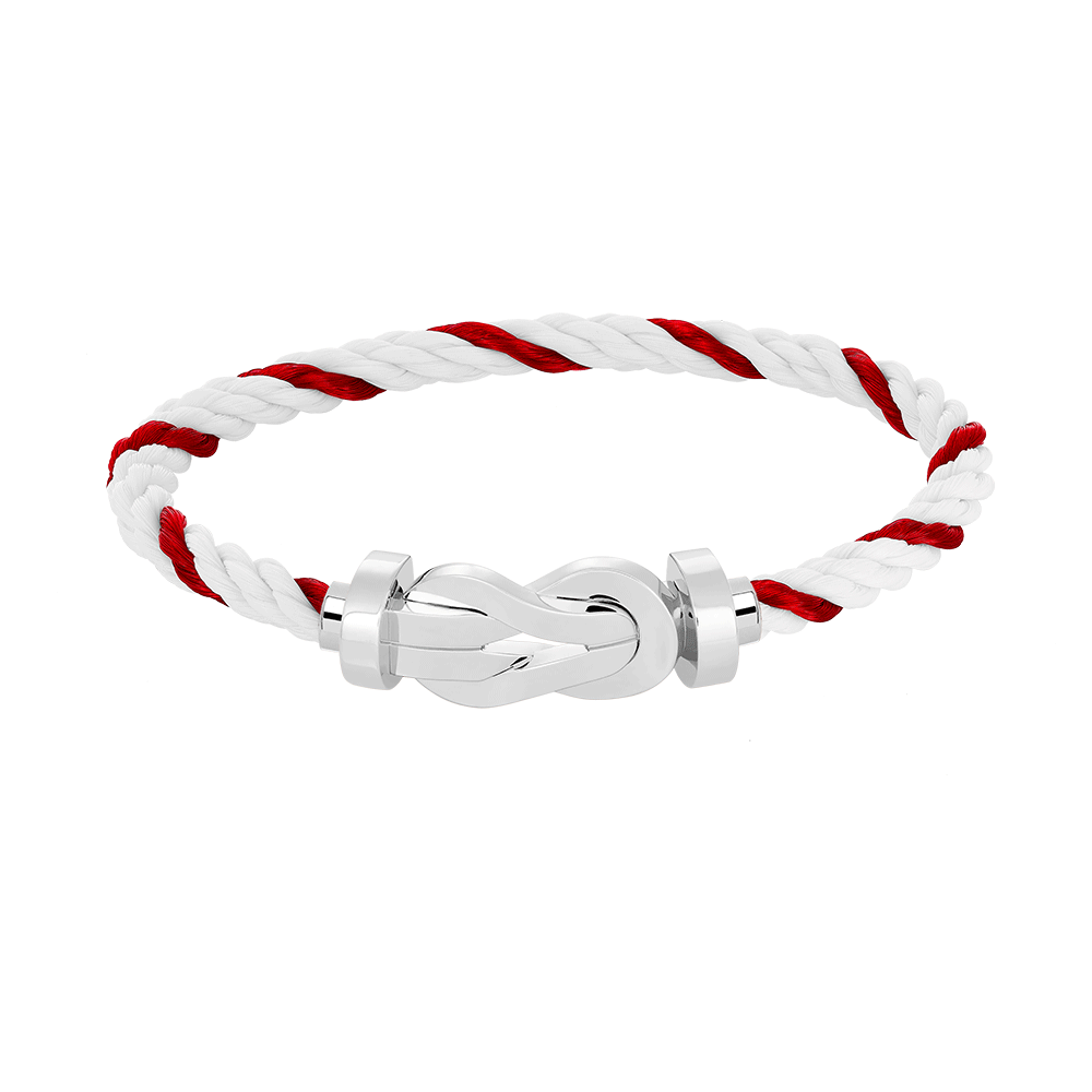 [Vera Jewelry]CHANCE LARGE 8 FIGURE BUCKLE NO DIAMOND BRACELET SILVER