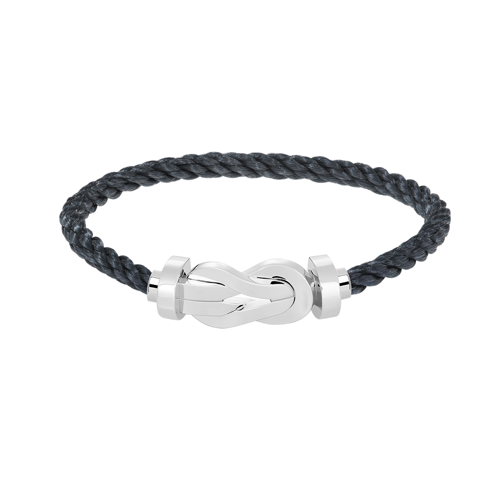 [Vera Jewelry]CHANCE LARGE 8 FIGURE BUCKLE NO DIAMOND BRACELET SILVER