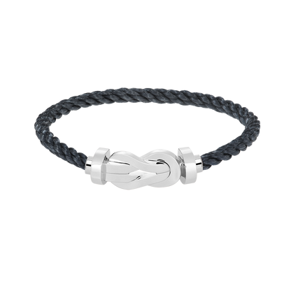 [Vera  Jewelry]CHANCE LARGE 8 FIGURE BUCKLE NO DIAMOND BRACELET SILVER