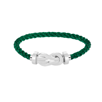 [Vera Jewelry]CHANCE LARGE 8 FIGURE BUCKLE NO DIAMOND BRACELET SILVER