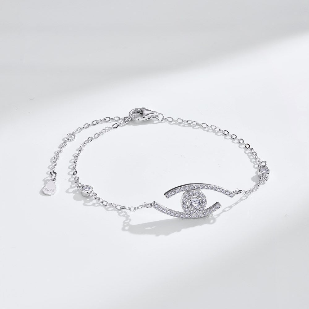 [Vera Jewelry]Lucky Eye Pave-Set Diamond Bracelet