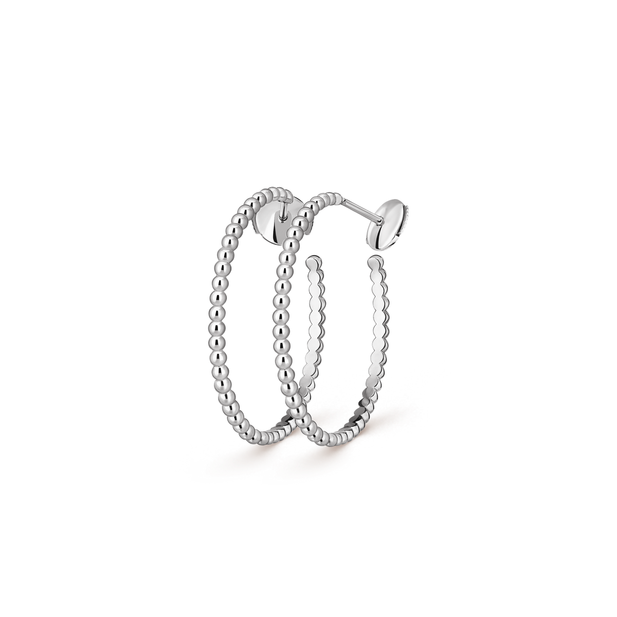 [Vera  Jewelry] SMOOTH BEAD STUD EARRINGS