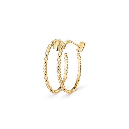[Vera  Jewelry] SMOOTH BEAD STUD EARRINGS