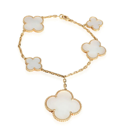 [Vera Jewelry]MAGIC CLOVER MOP GOLD BRACELET 5 MOTIFS