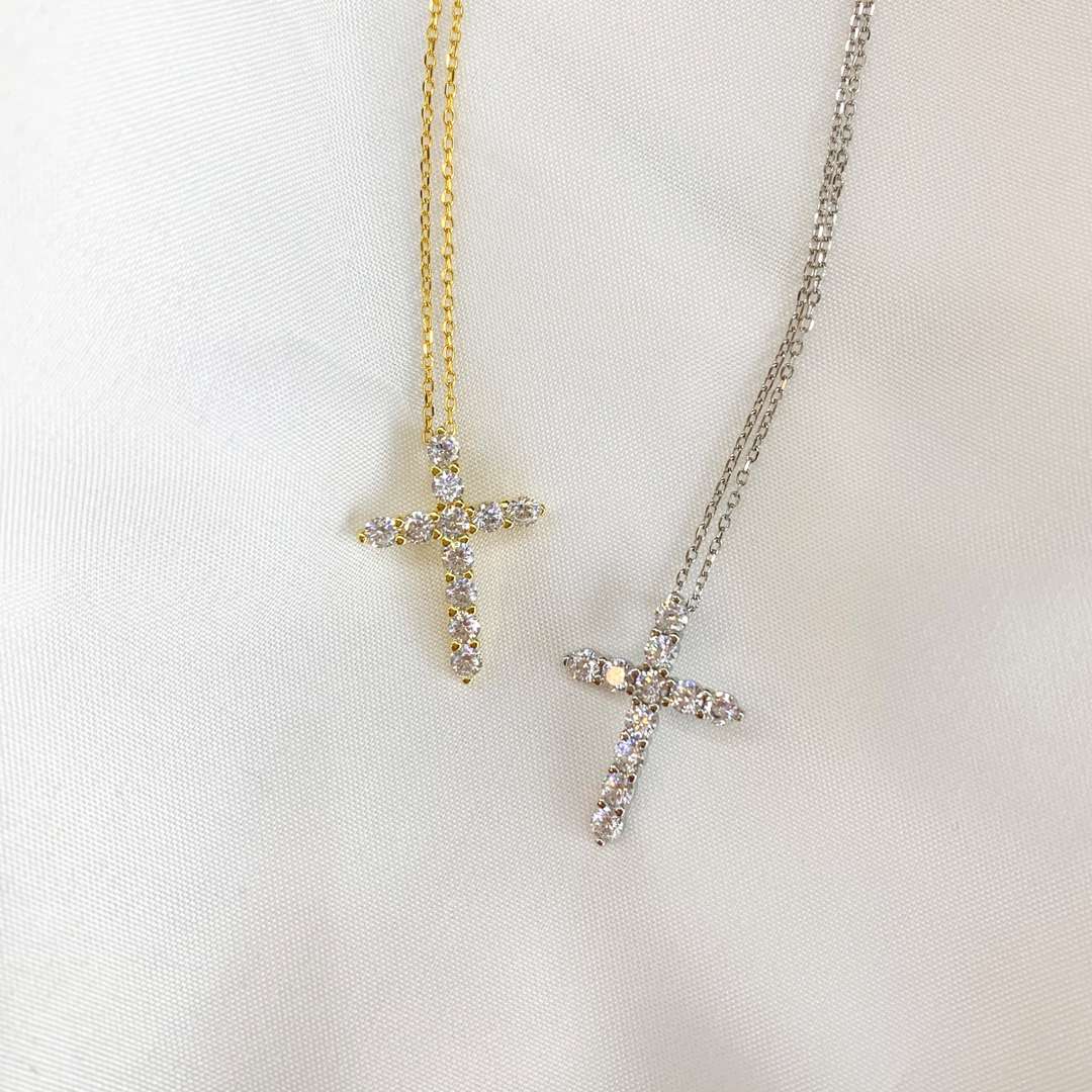 [Vera Jewelry]Unique Cross Shape Necklace