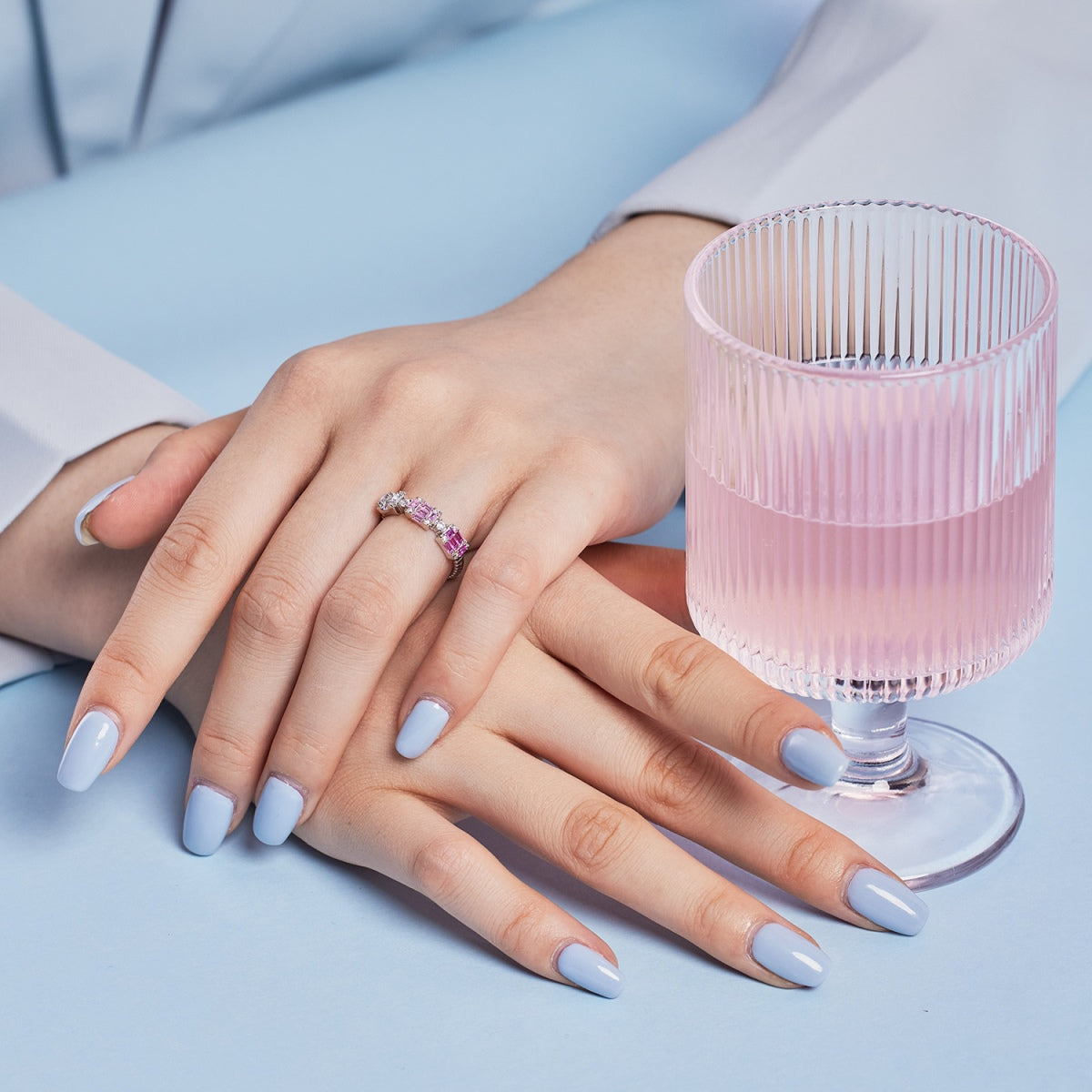 [Vera Jewelry]Unique Colorful Emerald Cut Party Ring