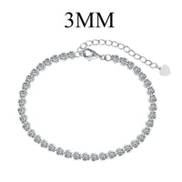 [Vera Jewelry]Ornate  Sparkling Round Cut Daily Bracelet