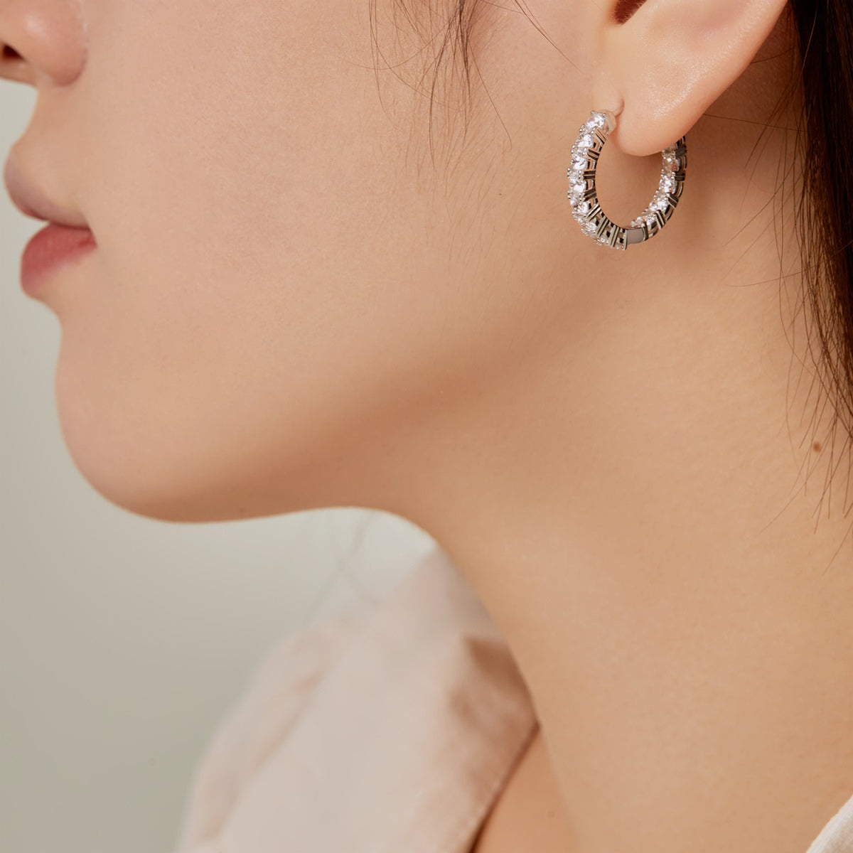 [Vera Jewelry]Unique Round Cut Daily Earrings