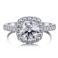 [Vera Jewelry]Dazzling Resplendent Round Cut Wedding Ring