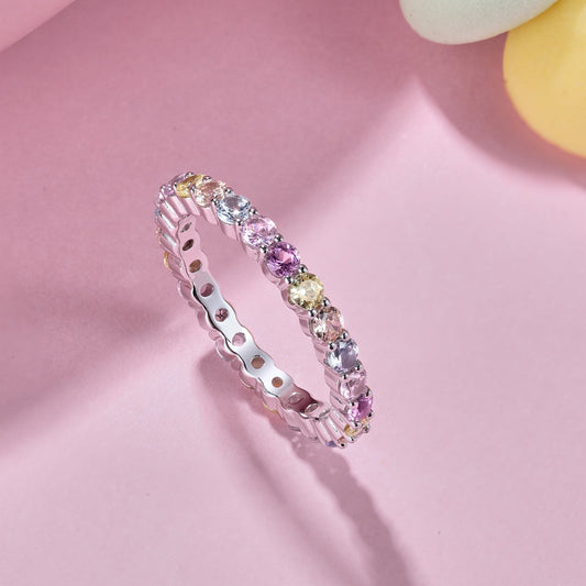 [Vera Jewelry]Dazzling Resplendent Round Cut Party Ring