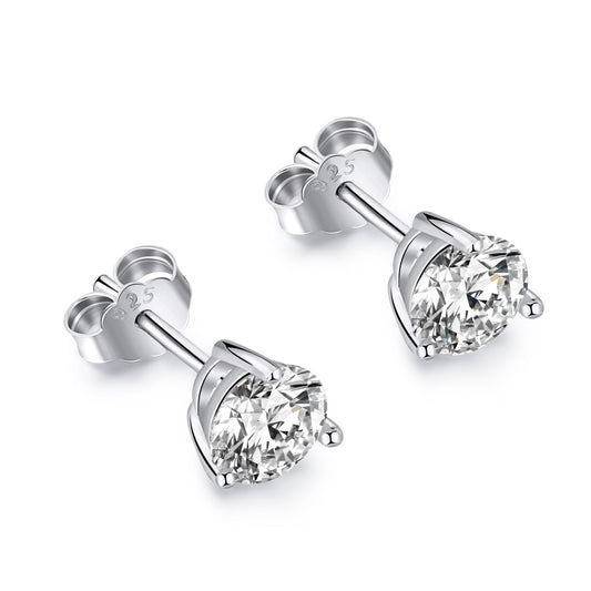 [Vera Jewelry]Dainty Round Shape Earrings