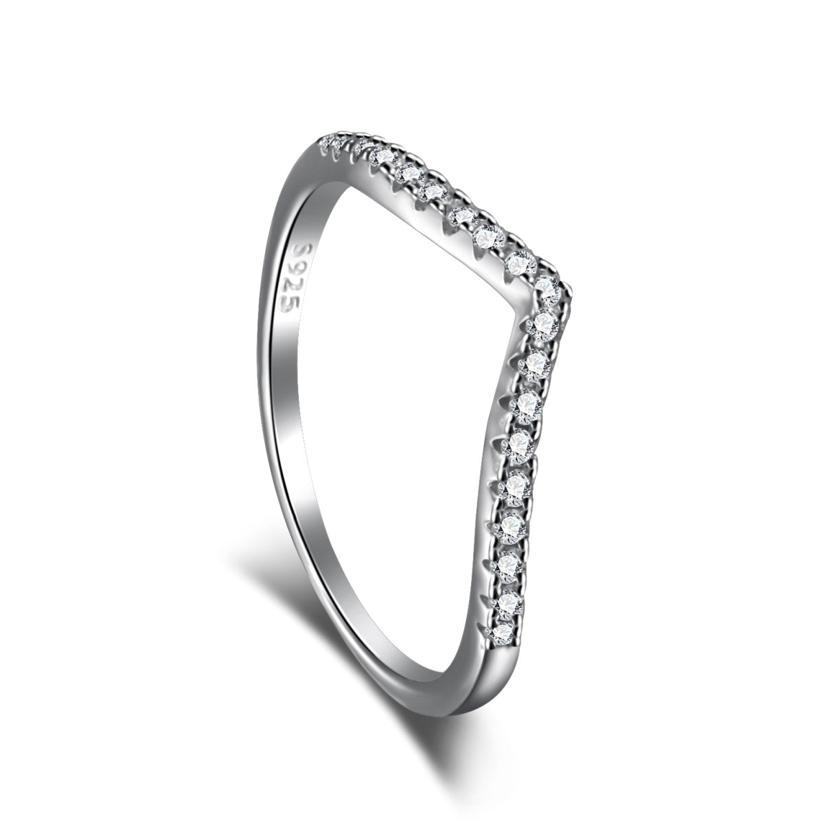 [Vera Jewelry]Elaborate Tennis Band Ring