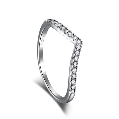 [Vera Jewelry]Elaborate Tennis Band Ring
