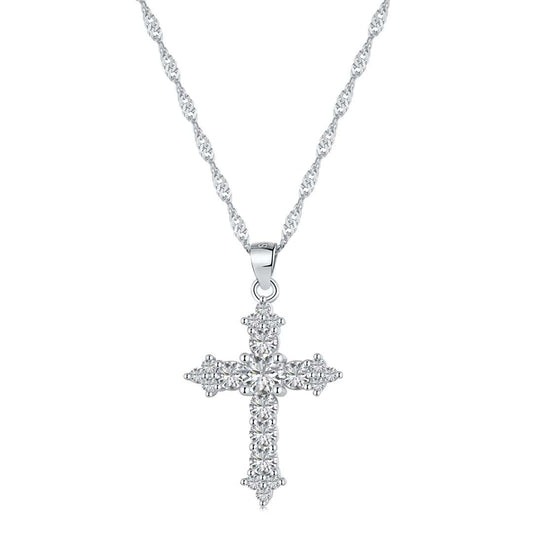 [Vera Jewelry] Zarte Halskette in Kreuzform