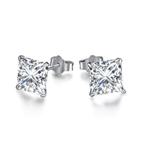 [Vera Jewelry] Verzierte quadratische Ohrringe