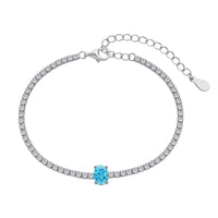 [Vera Jewelry]0.75 Carat Exquisite Oval Cut Daily Bracelet