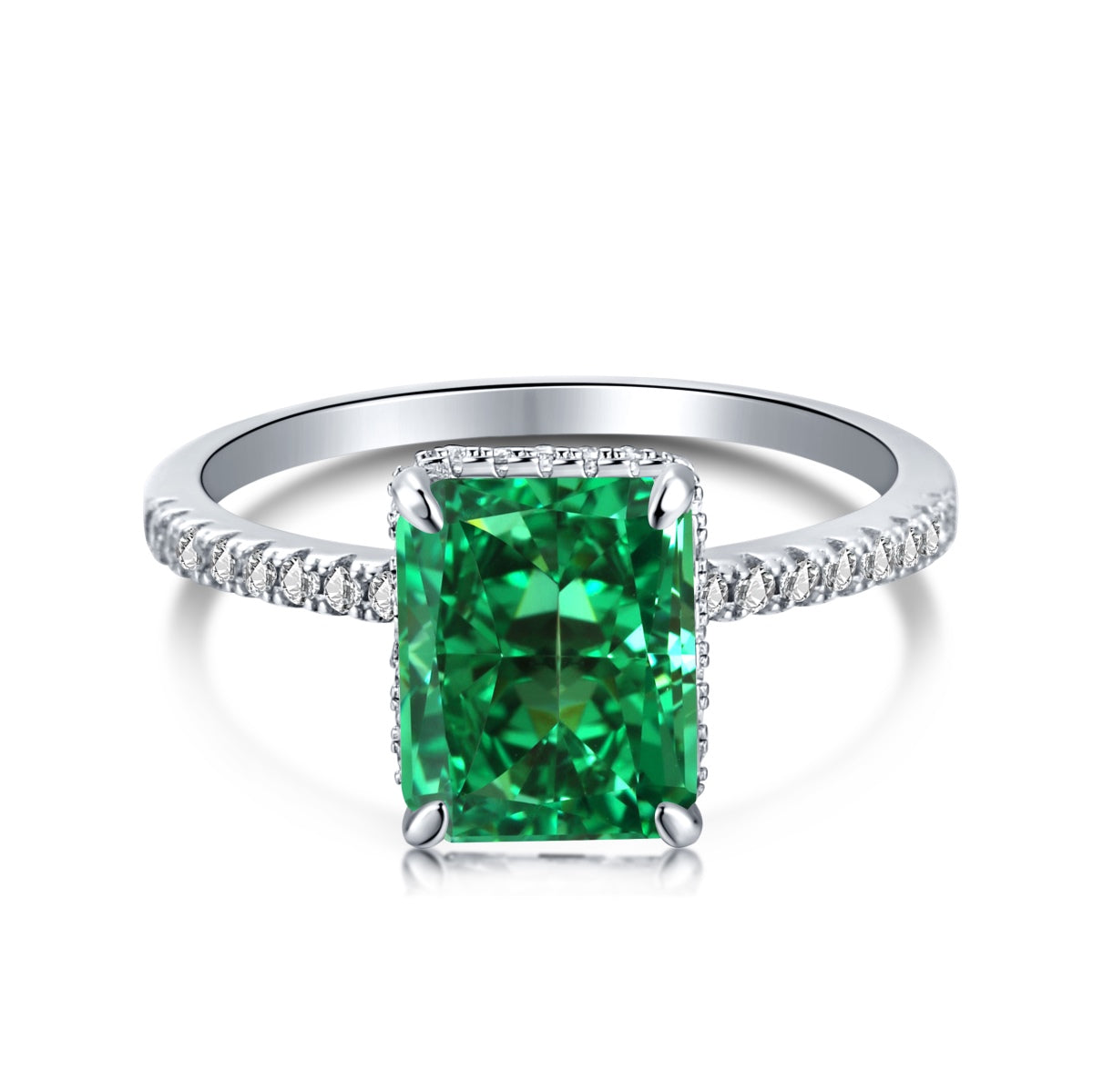 [Vera Jewelry]4.0 Carat Luxurious Engagement Ring