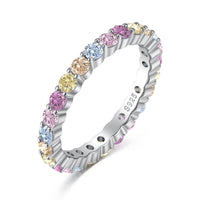 [Vera Jewelry]Elegant Vivid Round Cut Daily Ring