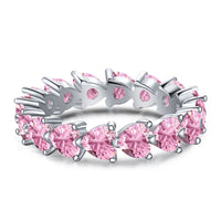 [Vera Jewelry]0.25 Carat Radiant Romance Heart Cut Lover Ring