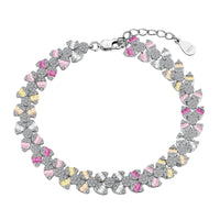 [Vera Jewelry]Dainty Exquisite Flower Shape Daily Bracelet