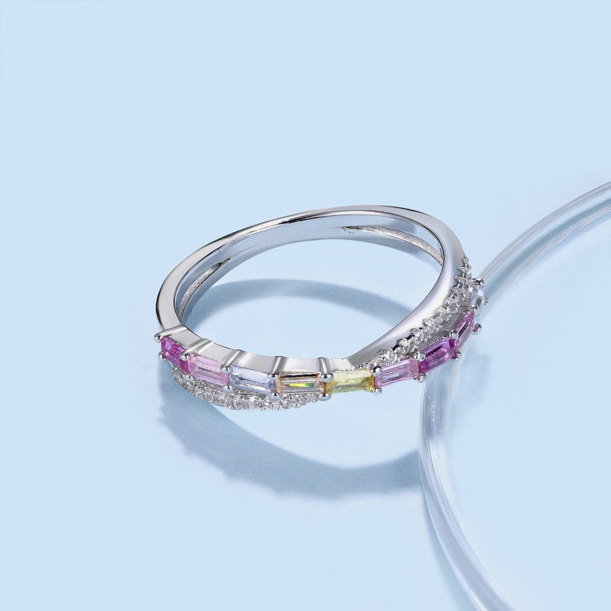 [Vera Jewelry]Energetic Elegant Radiant Cut Party Ring