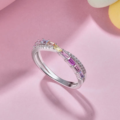[Vera Jewelry]Energetic Elegant Radiant Cut Party Ring