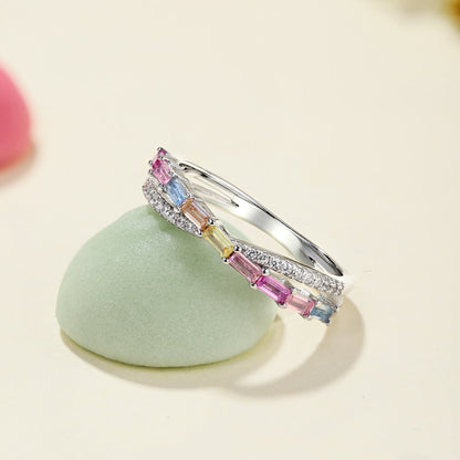 [Vera Jewelry]Energetic Elegant Radiant Cut Party Ring