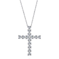 [Vera Jewelry]Radiant Cross Shape Necklace