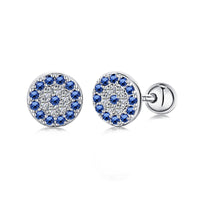 [Vera Jewelry]Devil's Eye Ear Bone Nail Earrings